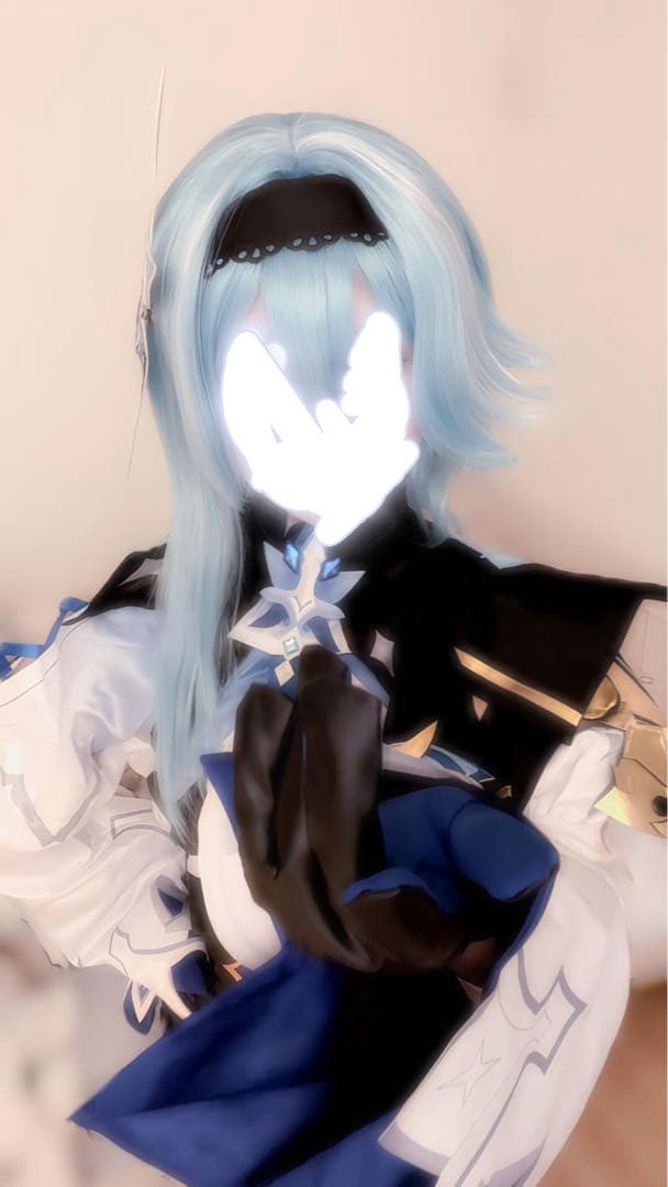 原神 エウルア コスプレ ウィッグ付き 衣装