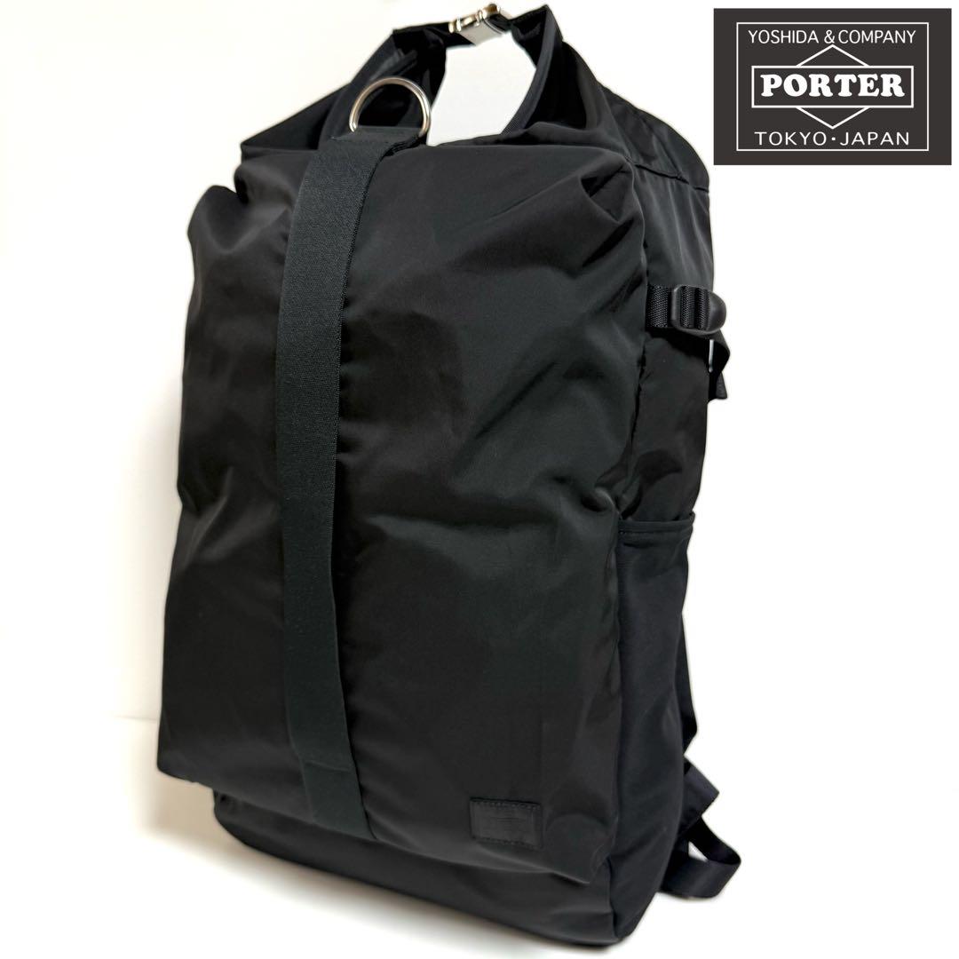 PORTER MOTION BACKPACK ブラック