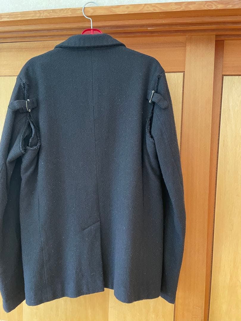 コムデギャルソン黒 テーラードジャケット