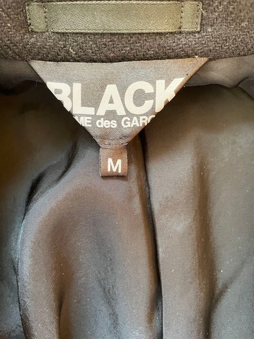 コムデギャルソン黒 テーラードジャケット