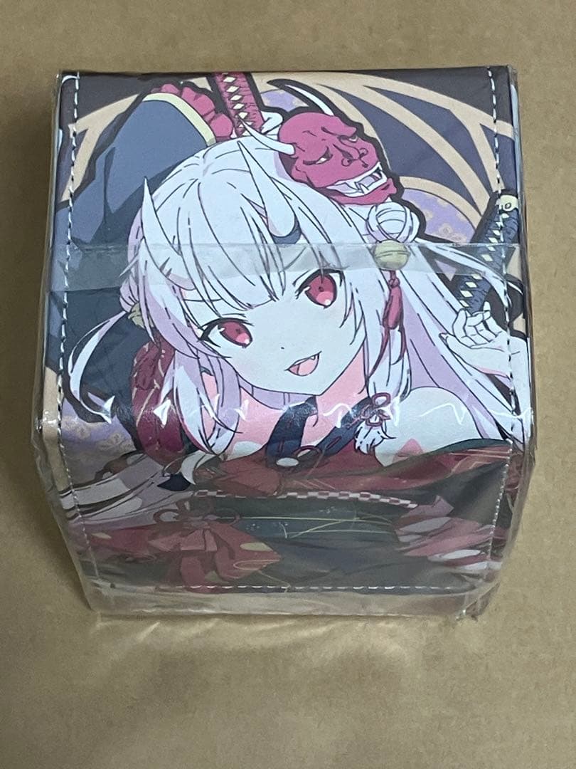 混沌の女神様　ミュシャ風　百鬼あやめ　合皮製デッキケース
