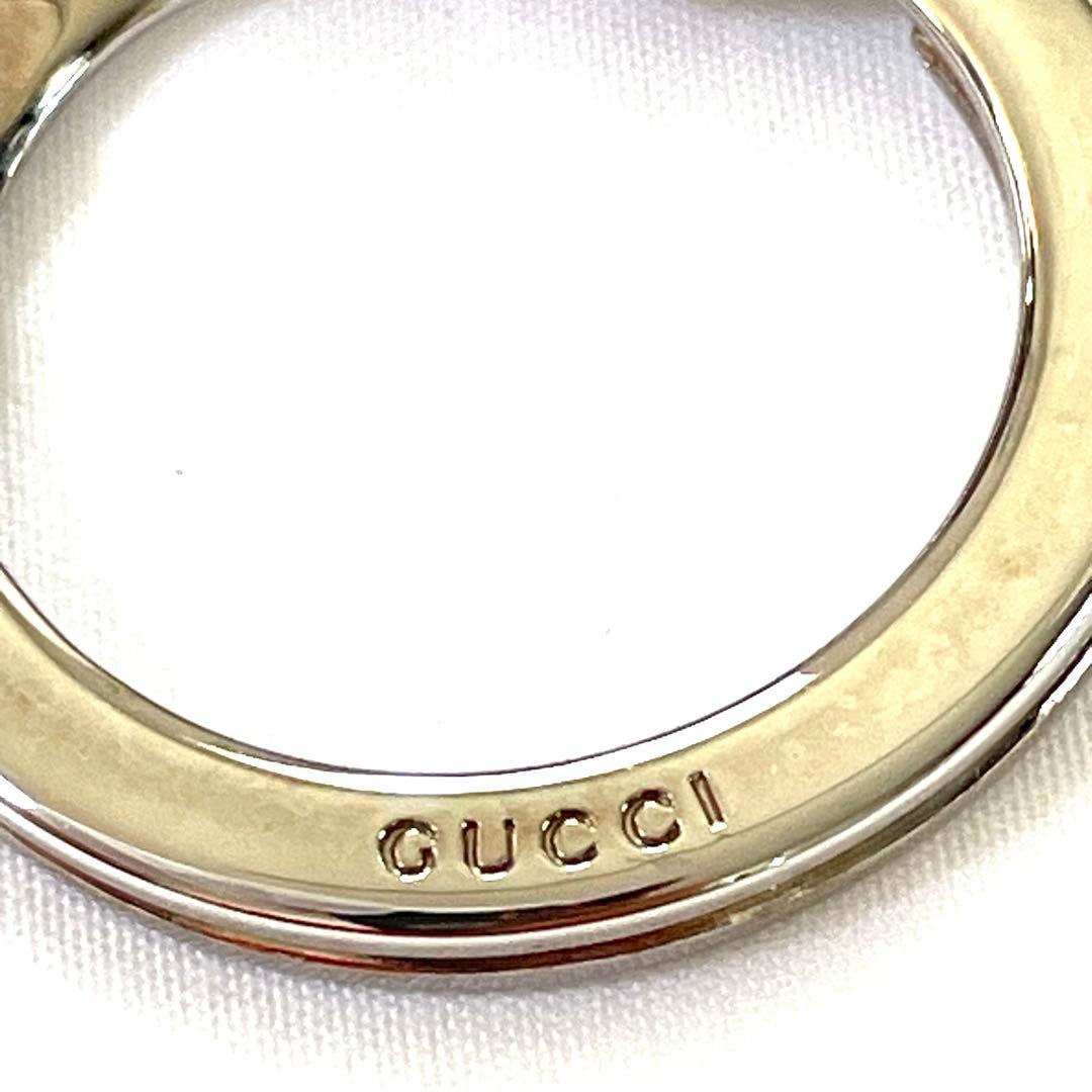 GUCCIインターロッキングG キーリング　美品