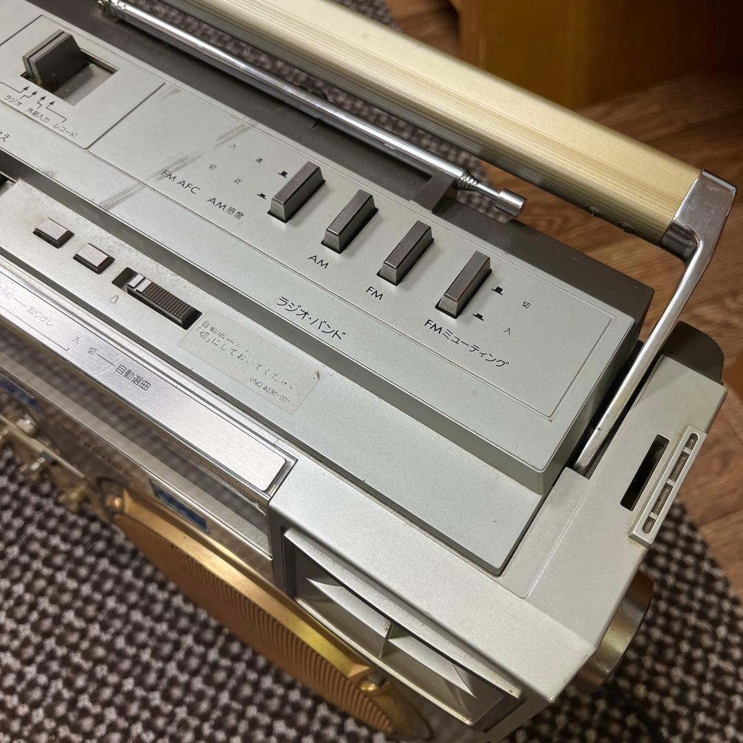 希少美品！ビクター Victor ラジカセ RC-M70GX ゴールド　動作品