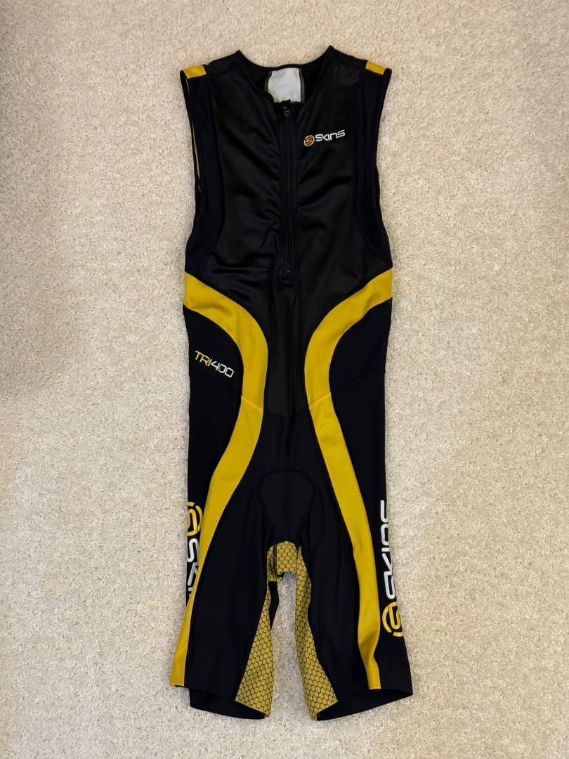 H*u様 Skins TR400 トライアスロンウェア ノースリーブ　メンズ　S