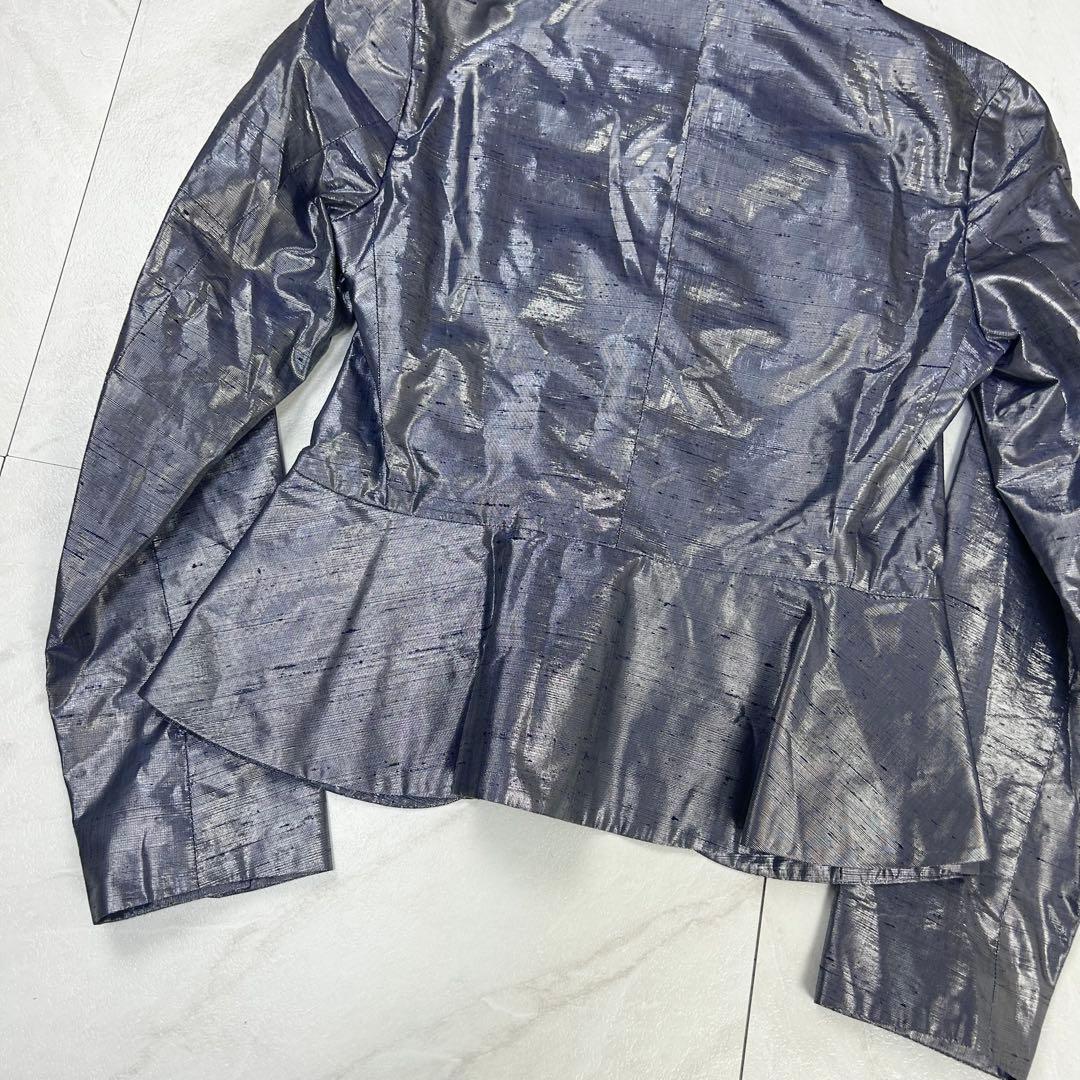 極美品 ヴィヴィアン ウエストウッド 変形 セットアップ メタリック 光沢感