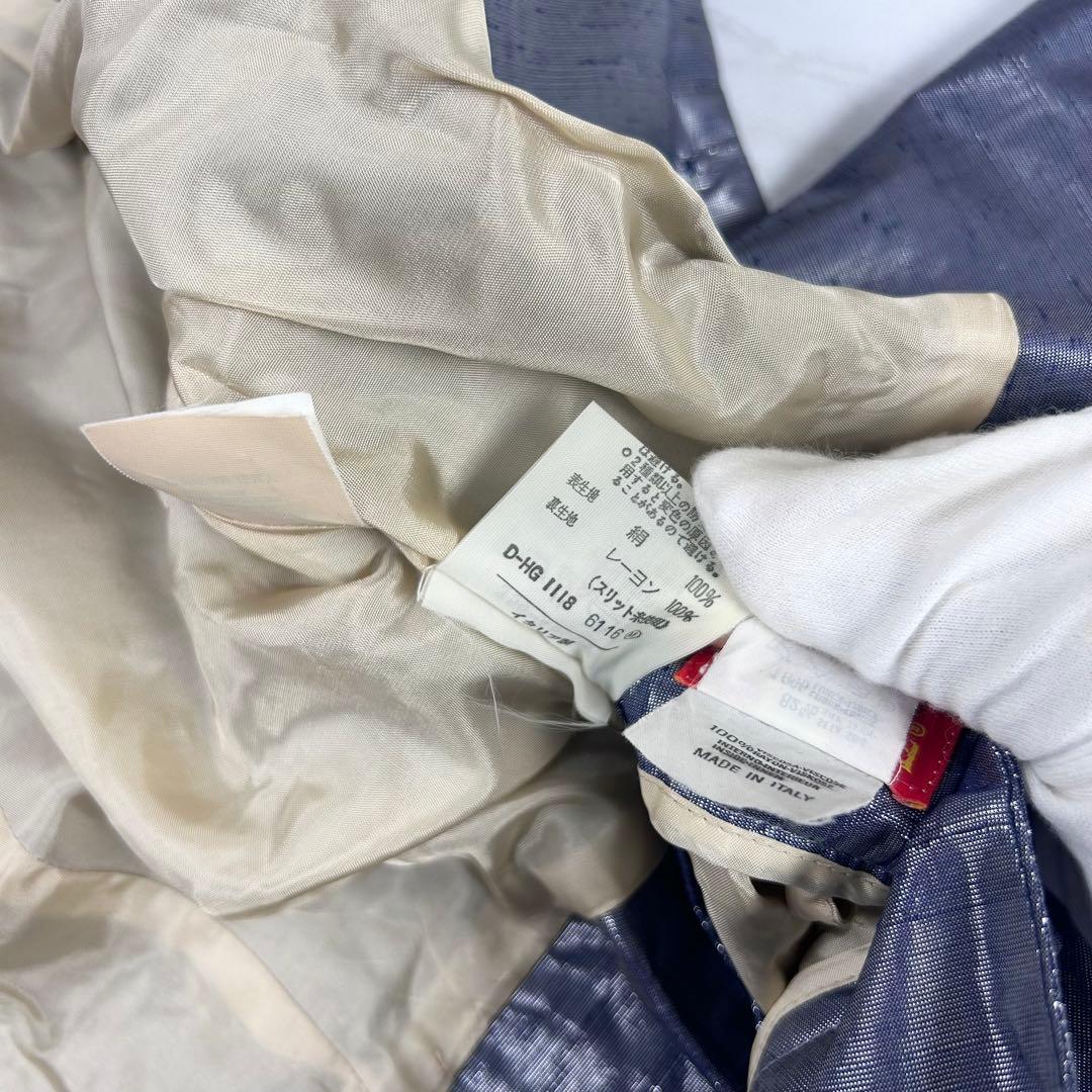 極美品 ヴィヴィアン ウエストウッド 変形 セットアップ メタリック 光沢感