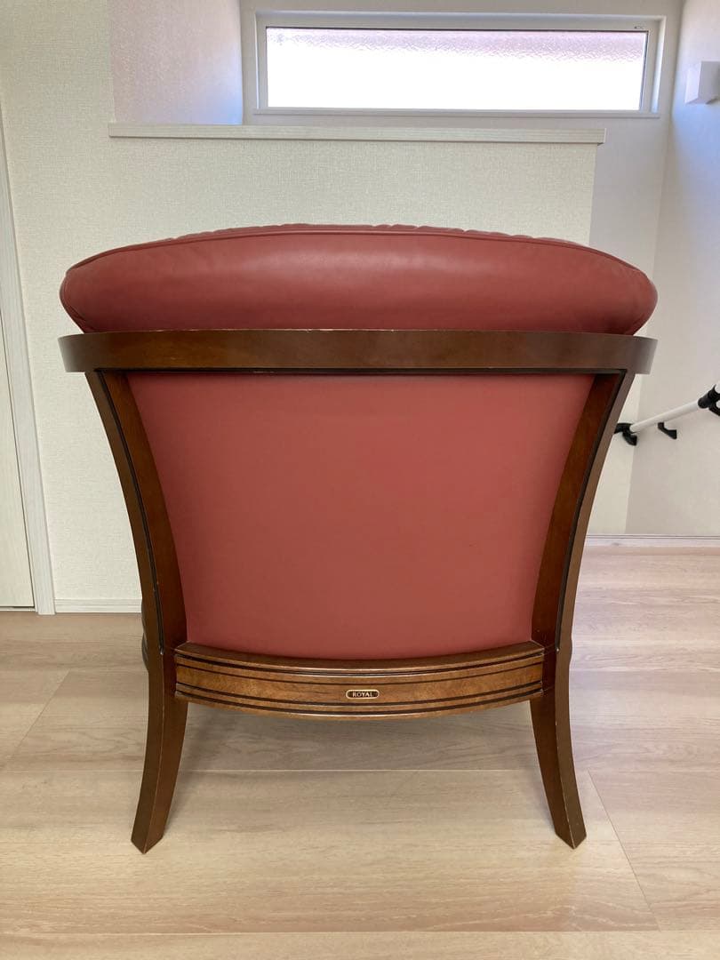 【2脚あり】マルニ木工 地中海ロイヤル シリーズ シャルル アームチェア 本革