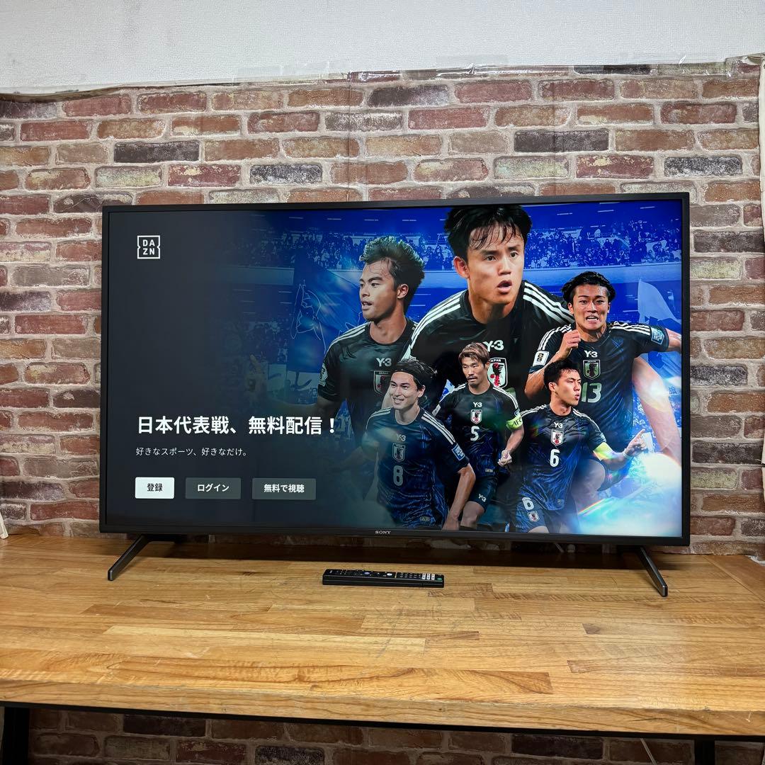 SONY 55V型 4K 液晶テレビ BRAVIA KJ-55X8550H