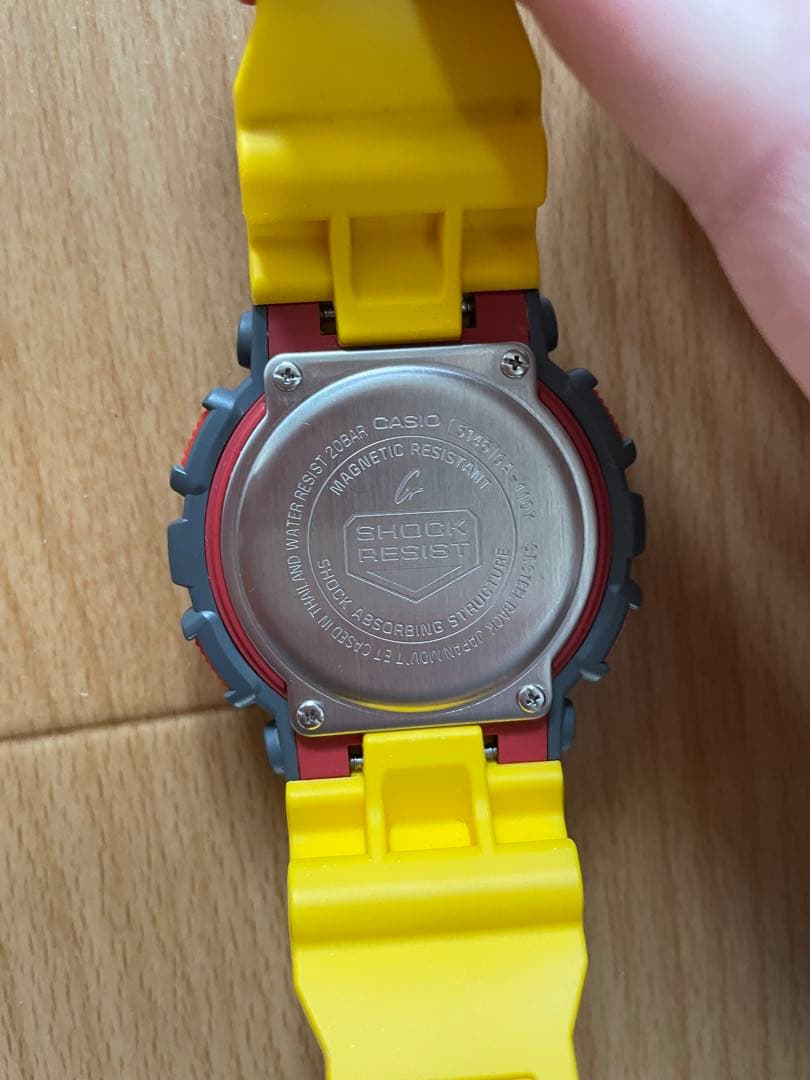 CASIO G-SHOCK GA110 グレー　イエロー　美品