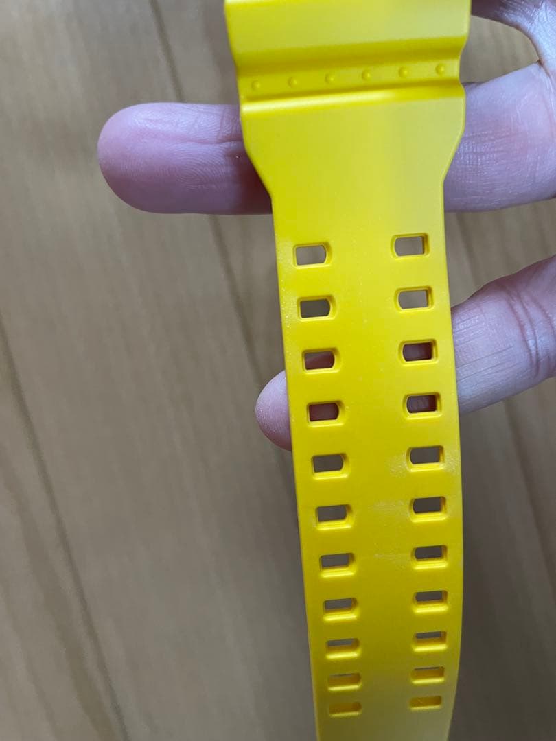 CASIO G-SHOCK GA110 グレー　イエロー　美品