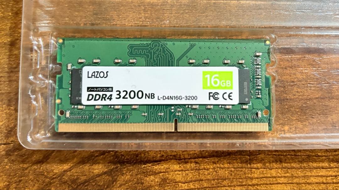 DDR4 ノートパソコン用 メモリ 16GB A