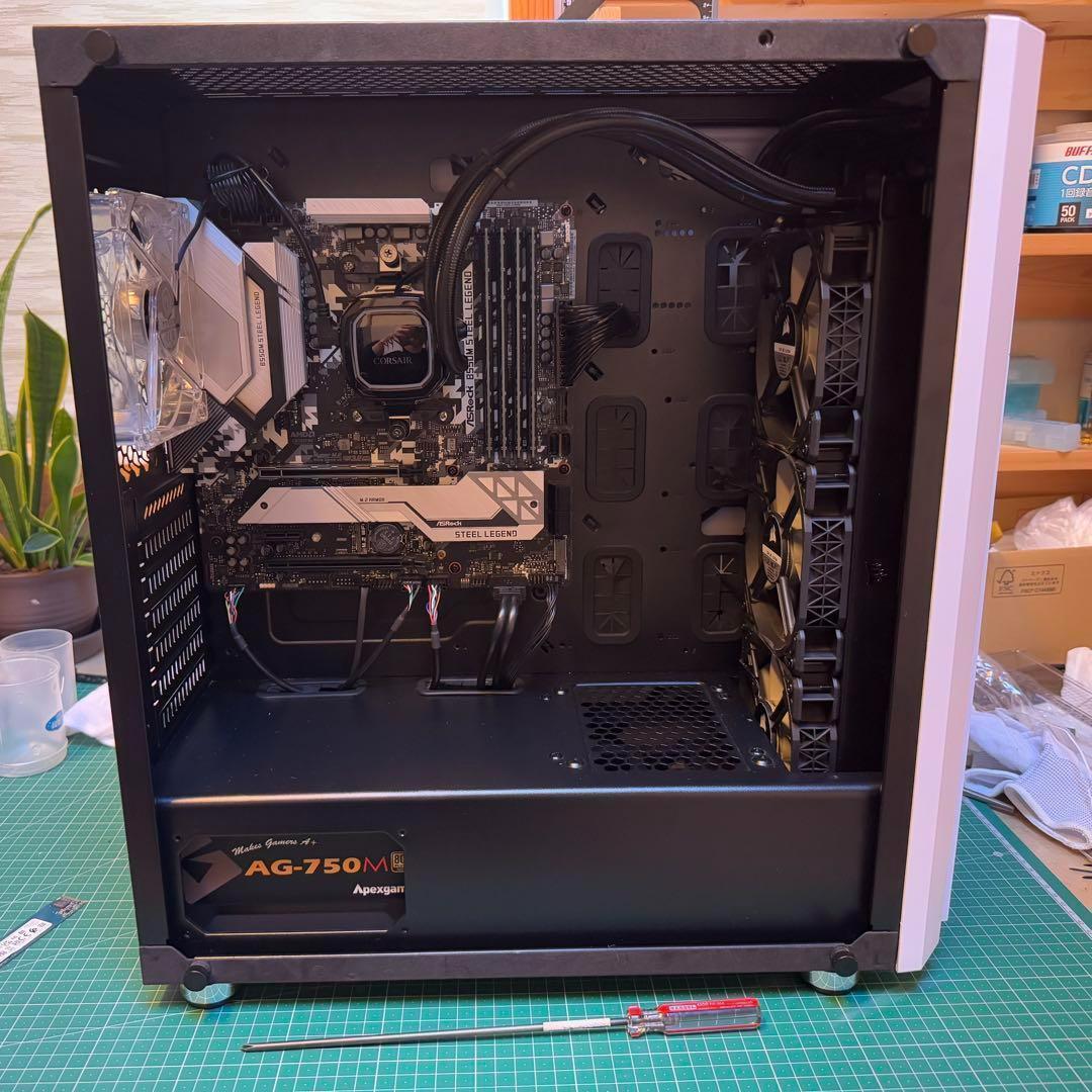 グラボ・ストレージ無し 自作PC Ryzen9 5950X/水冷/64GB