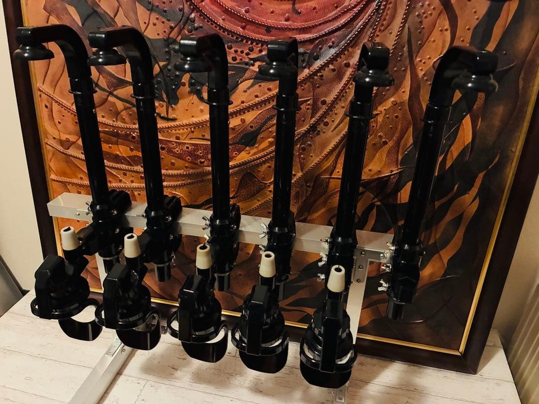 ★【中古美品】超お買得！ワンショットメジャー 台座・本体5個＋予備1個付き★