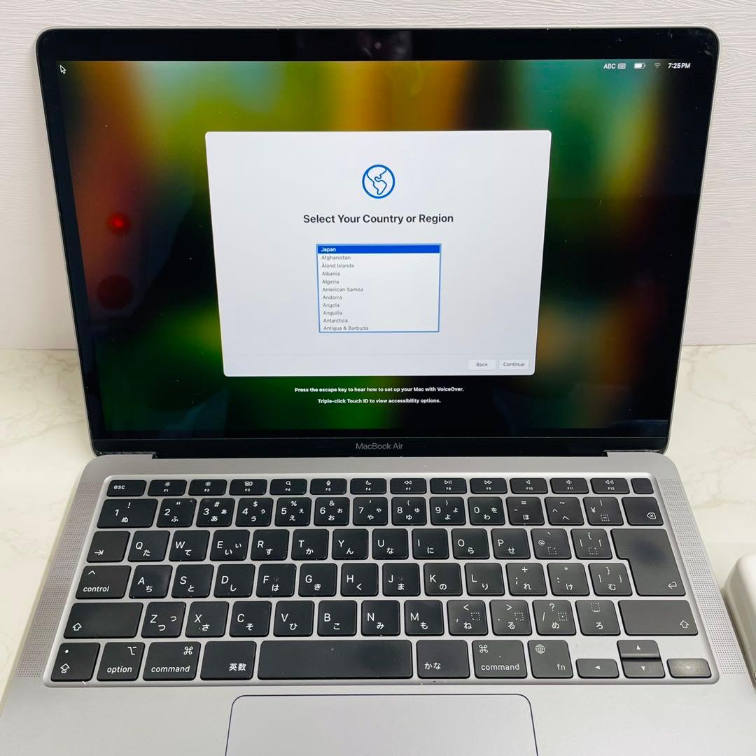 Macbook air M1 13インチ 16GB 256GB 充放電111回