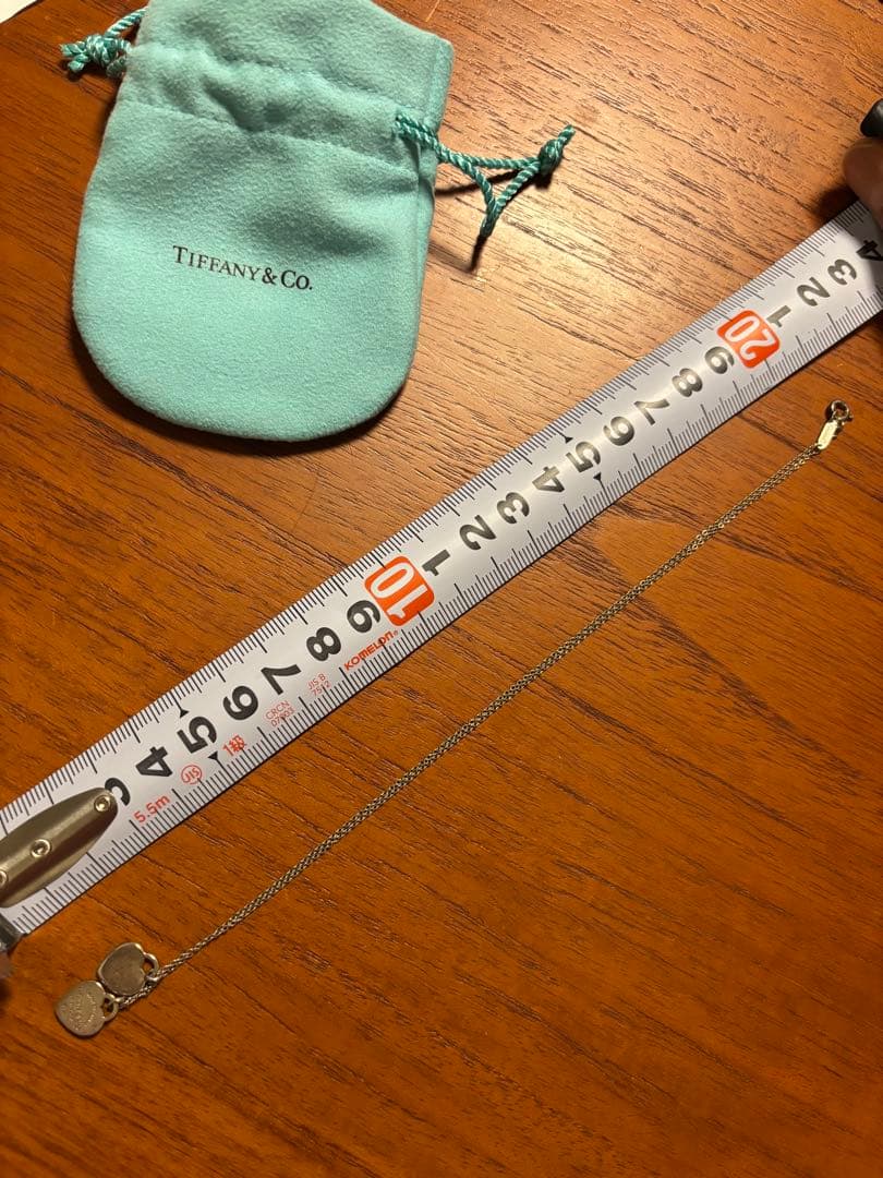 Tiffany & Co. リターントゥダブルハート ブルー 約2.5g 925