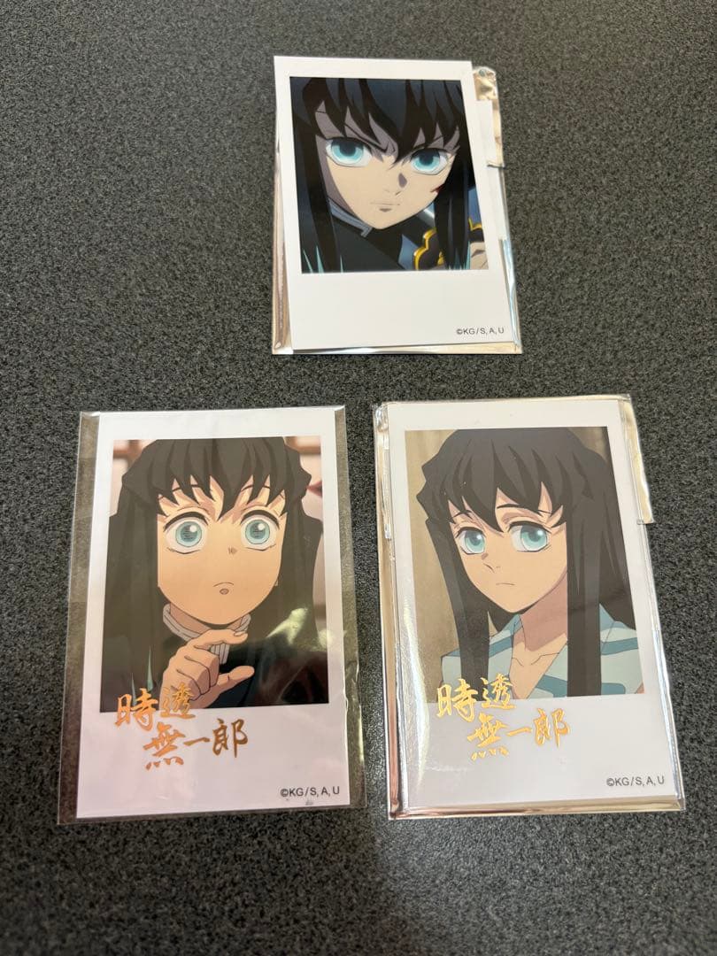 鬼滅の刃　刀鍛冶の里編　時透無一郎　チェキ風ブロマイド　箔押し