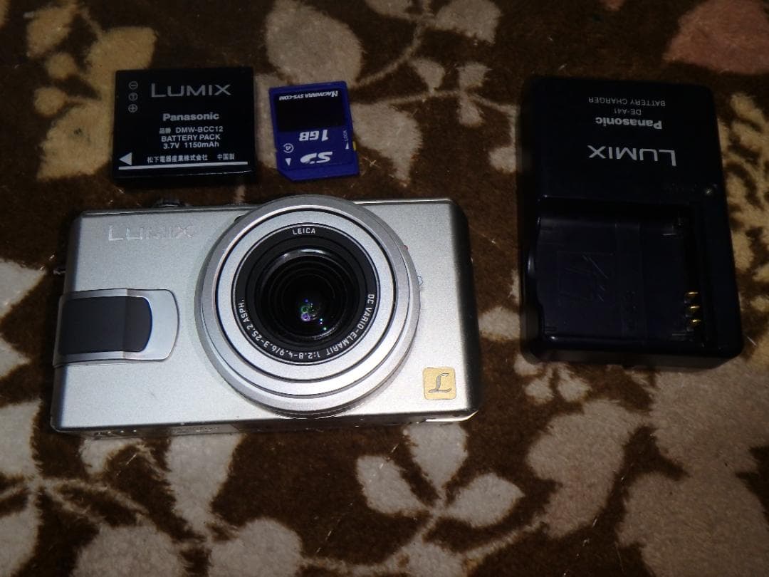 動作品 PANASONIC DMC-LX1 LUMIX デジタルカメラ