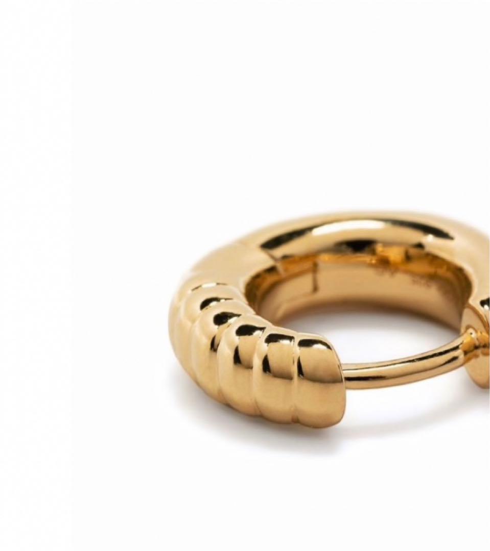 箱無しSale‼️マリアブラックLaid Back7 Huggie ピアス