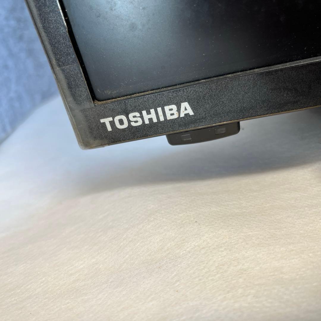 【稼働品】TOSHIBA 液晶テレビ　リモコン付き