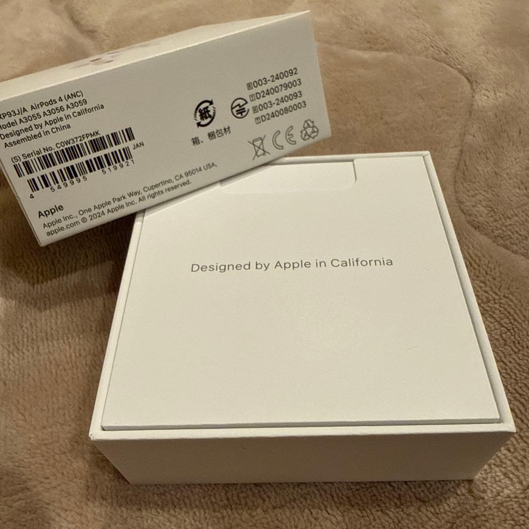 イヤホン AirPods 4(ANC)