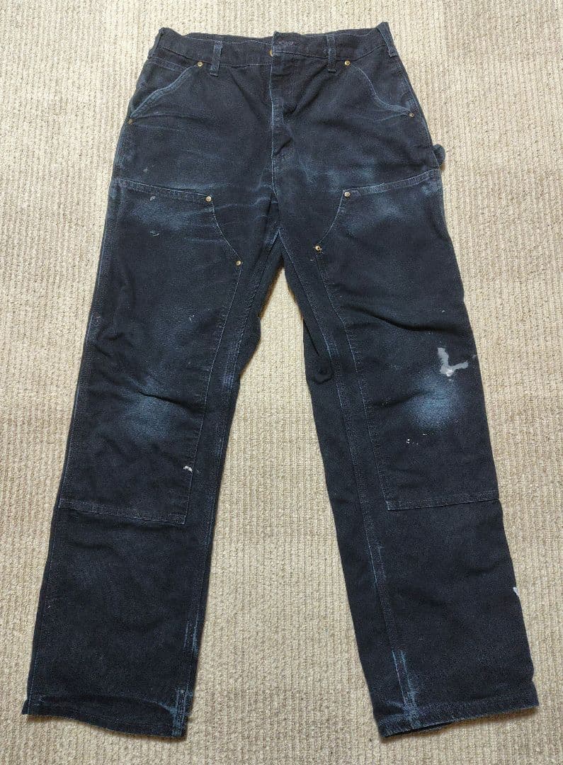 カーハート　雰囲気　ダブルニー　ペインター