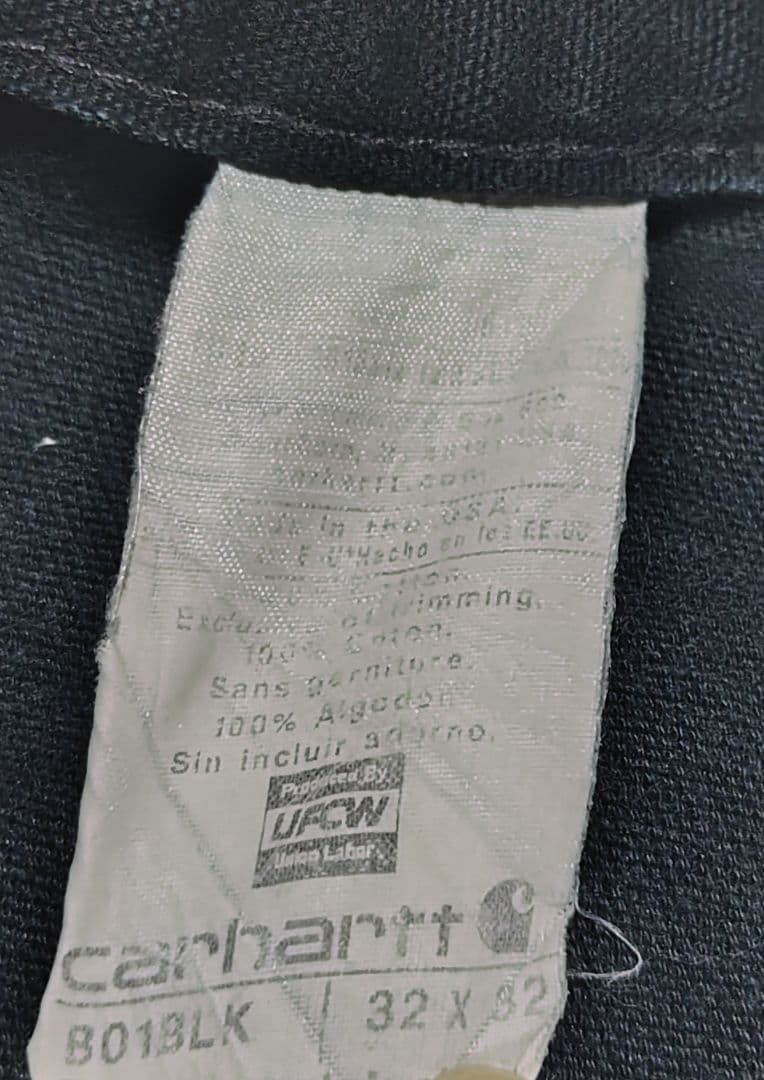 カーハート　雰囲気　ダブルニー　ペインター