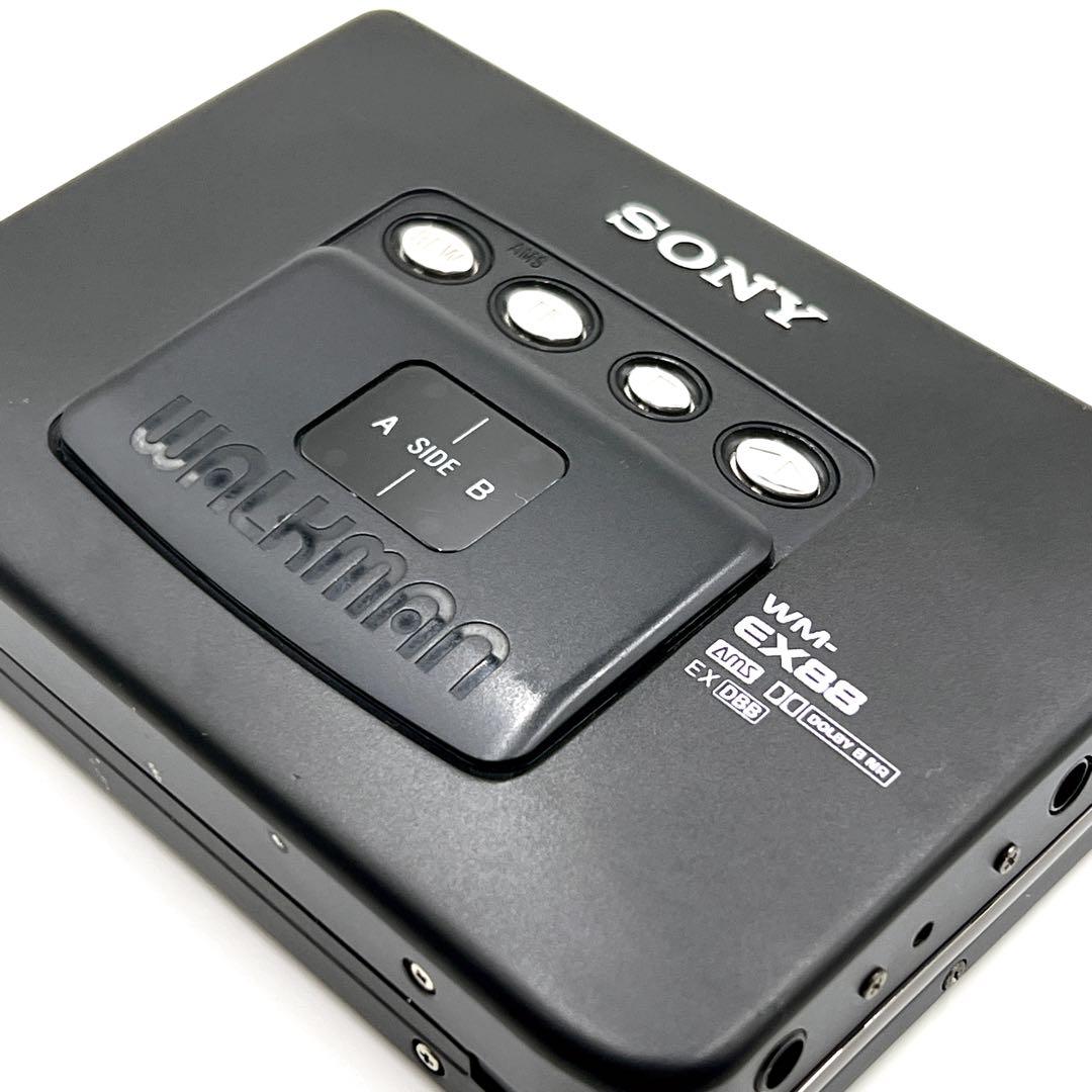 【美品・動作品】 SONY カセットウォークマン WM-EX88 再生OK