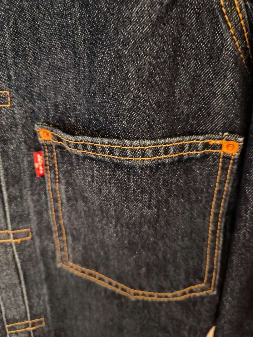 リーバイスプレミアム1stインディゴデニムジャケット Mサイズ