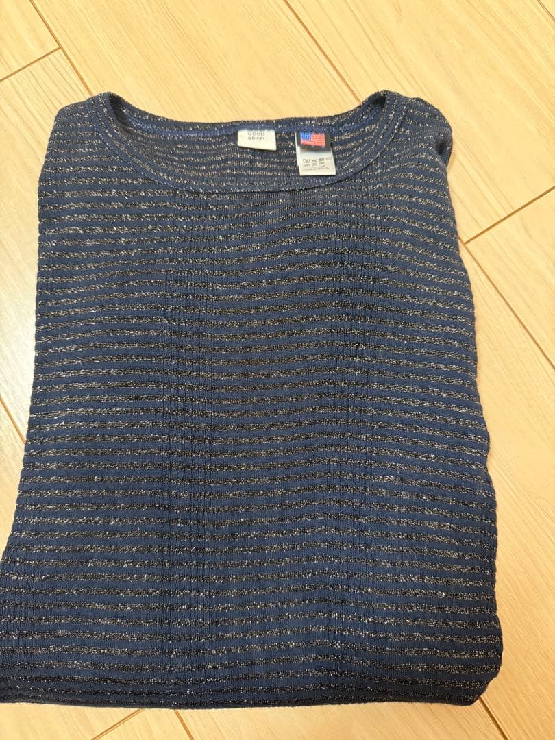 トップス GOOD GRIEF!Border Long Sleeve Tee