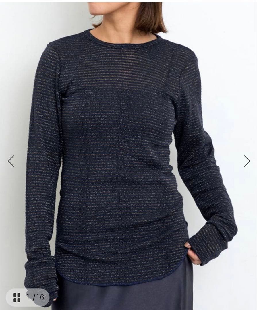 トップス GOOD GRIEF!Border Long Sleeve Tee