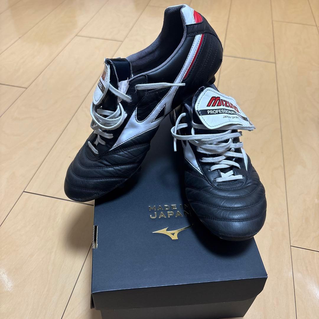 ミズノ　モレリア2ジャパン　黒　26.5センチ