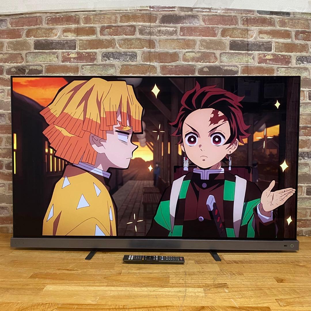 東芝 55V型 4K 有機ELテレビ REGZA 55X9400S 2022年製
