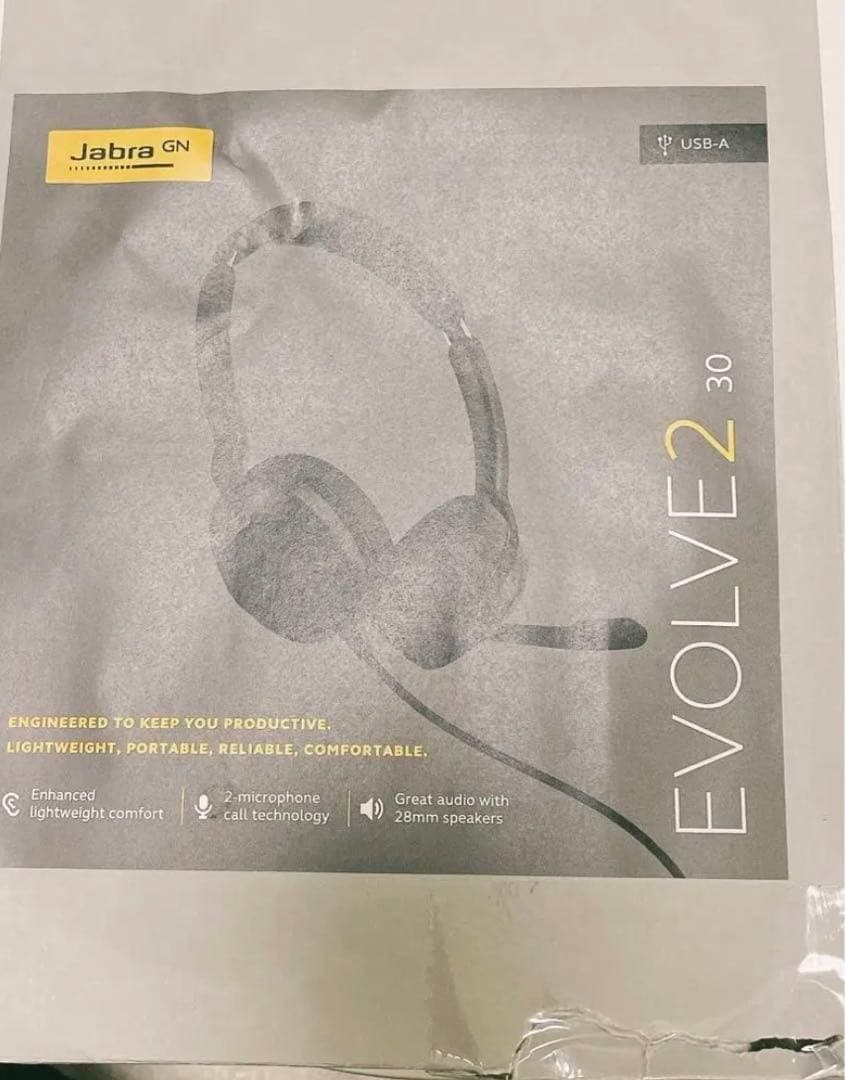 【外装破損SALE中】★Jabra Evolve2 30 ヘッドセット