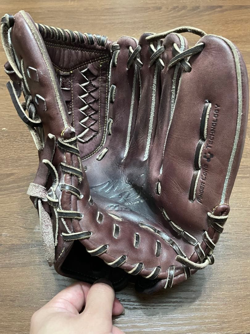 ミズノ 硬式グローブ ブラウン