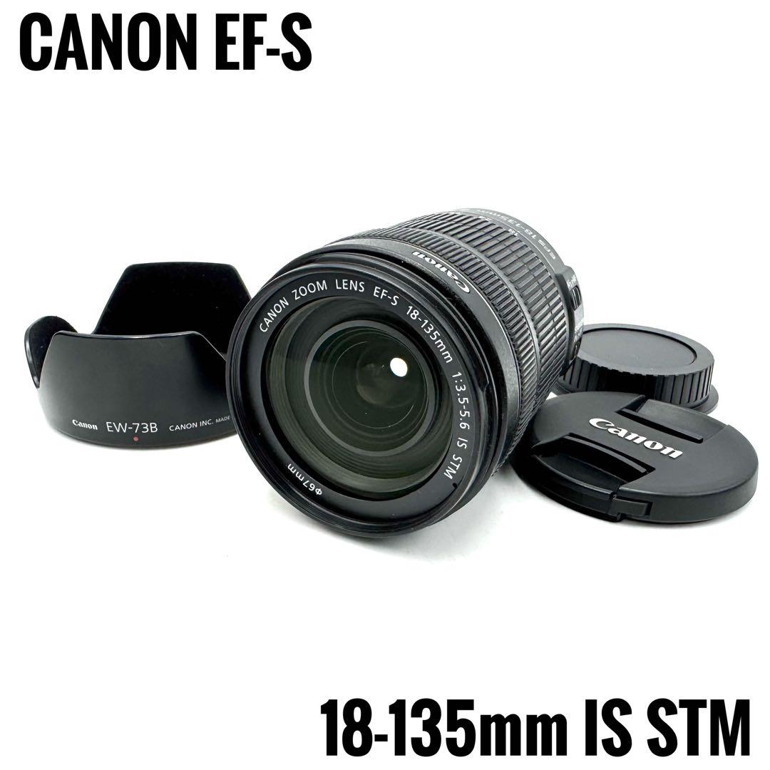 完動/美品 Canon EF-S 18-135mm STM 手ぶれ補正つきレンズ