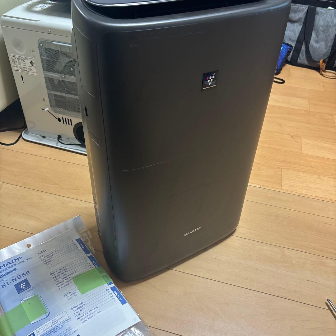 SHARP 加湿空気清浄機 2021年製 シャープ KI-NS50-H