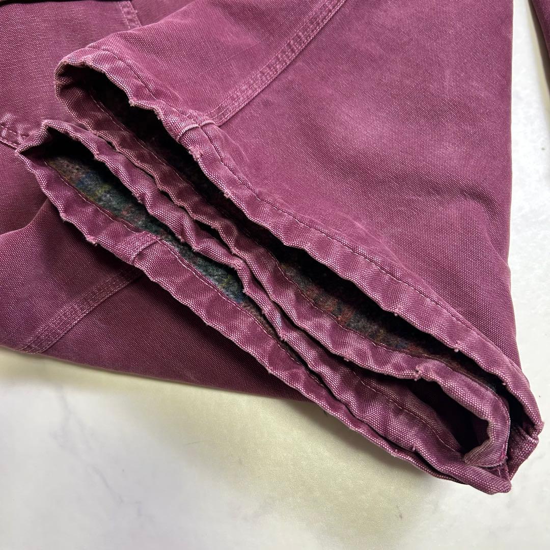 【希少色】星タグ カーコート ミシガンチョアコート バーガンディ L