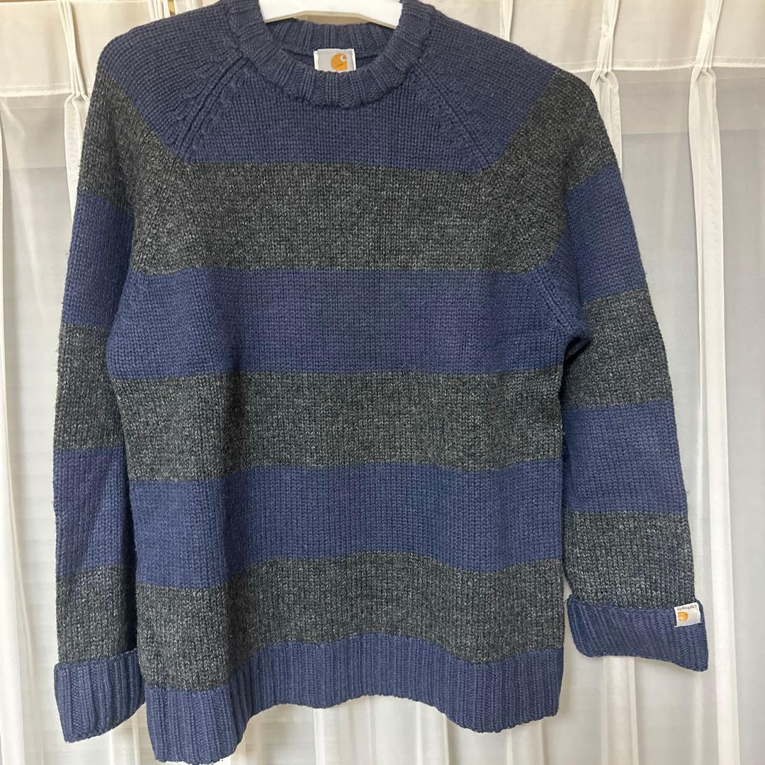 U*i様 【極美品】カーハートCarharttWIPシェットランドウール ボーダ