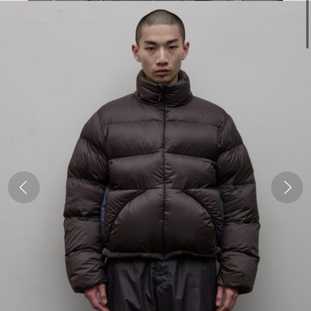 TAION BAL ダウンジャケット ブラウン XL