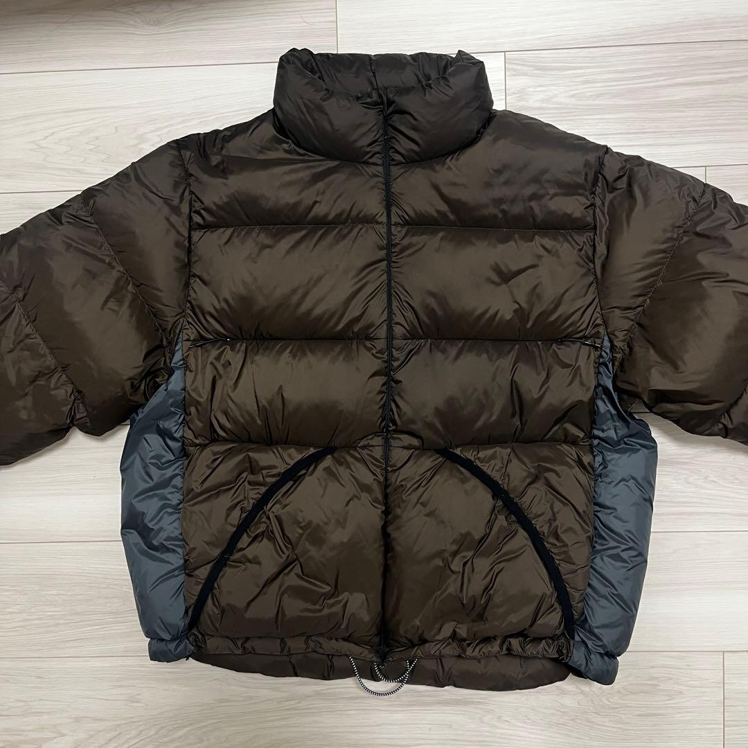 TAION BAL ダウンジャケット ブラウン XL