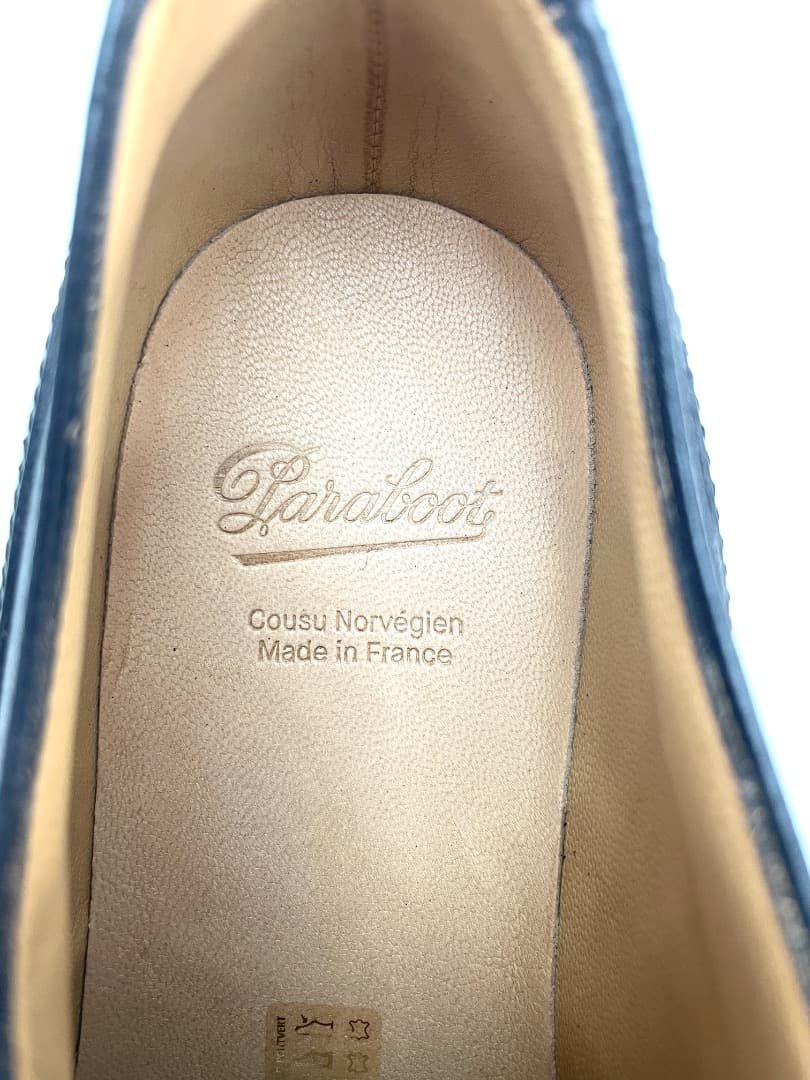 Paraboot ブラック レースアップシューズ 7.5 26cm