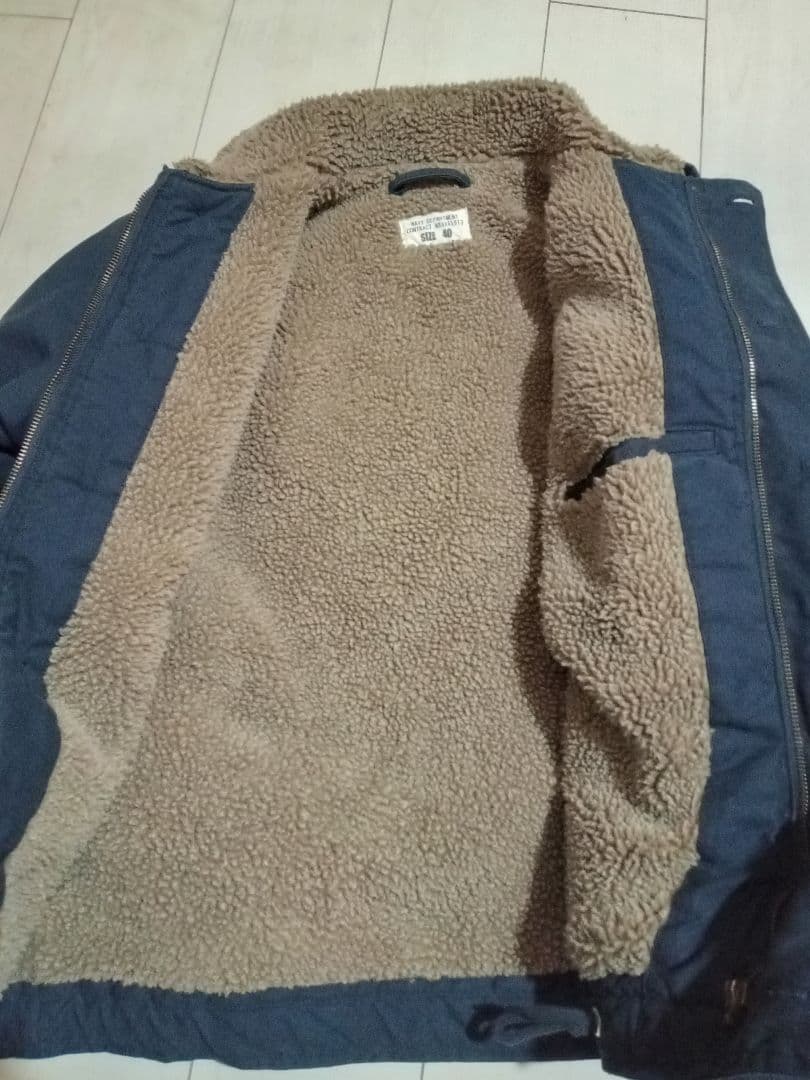 waiper U.S.N. ミリタリージャケット ネイビー