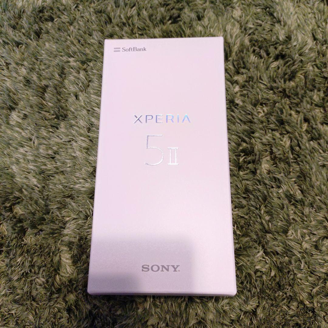 動作確認済み【横線あり】Xperia 5II SIMフリー Softbank