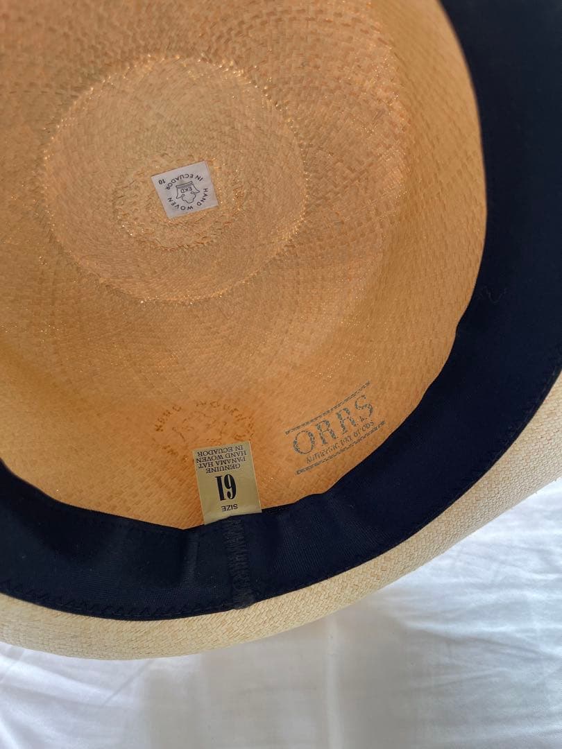 ORRS｜パナマハット Size 19