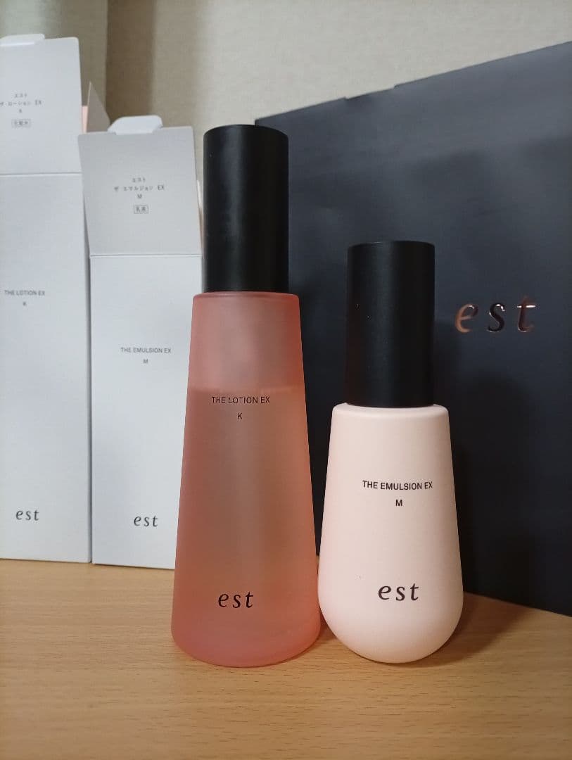 est ザ ローション EX K & ザ エマルジョンEX М
