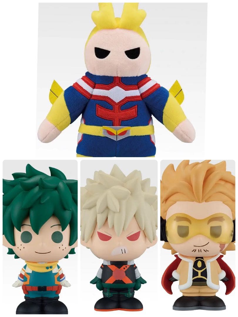 一番くじ　ヒロアカ　フィギュア　ぬいぐるみ　E賞　F賞　セット