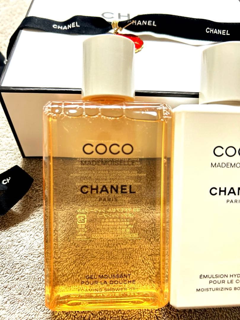 シャネルココマドモアゼル シャワージェル、ボディローション200ml