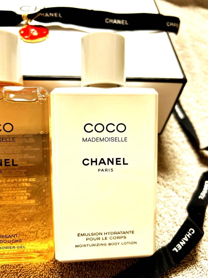 シャネルココマドモアゼル シャワージェル、ボディローション200ml