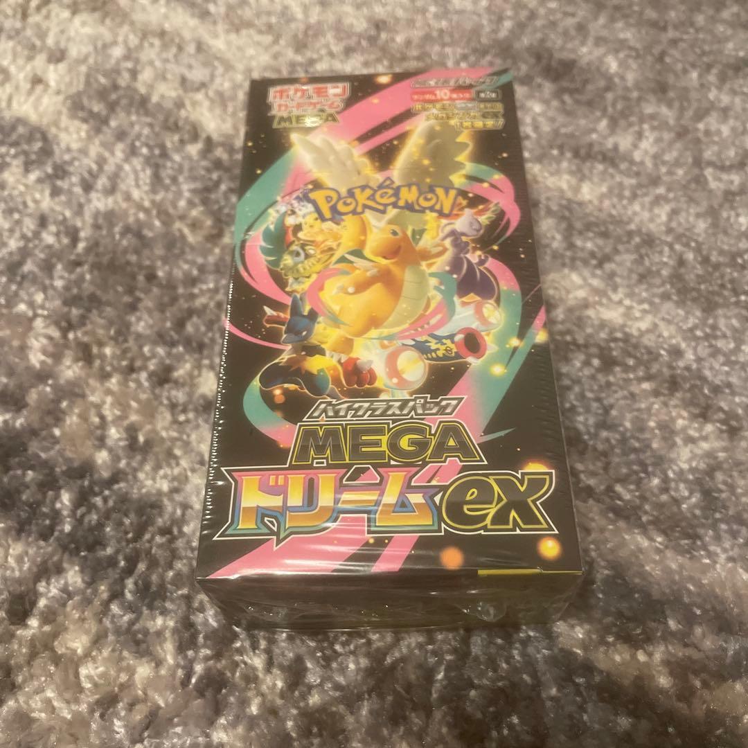 ポケモンカード MEGAドリームEX 未開封　シュリンク付き