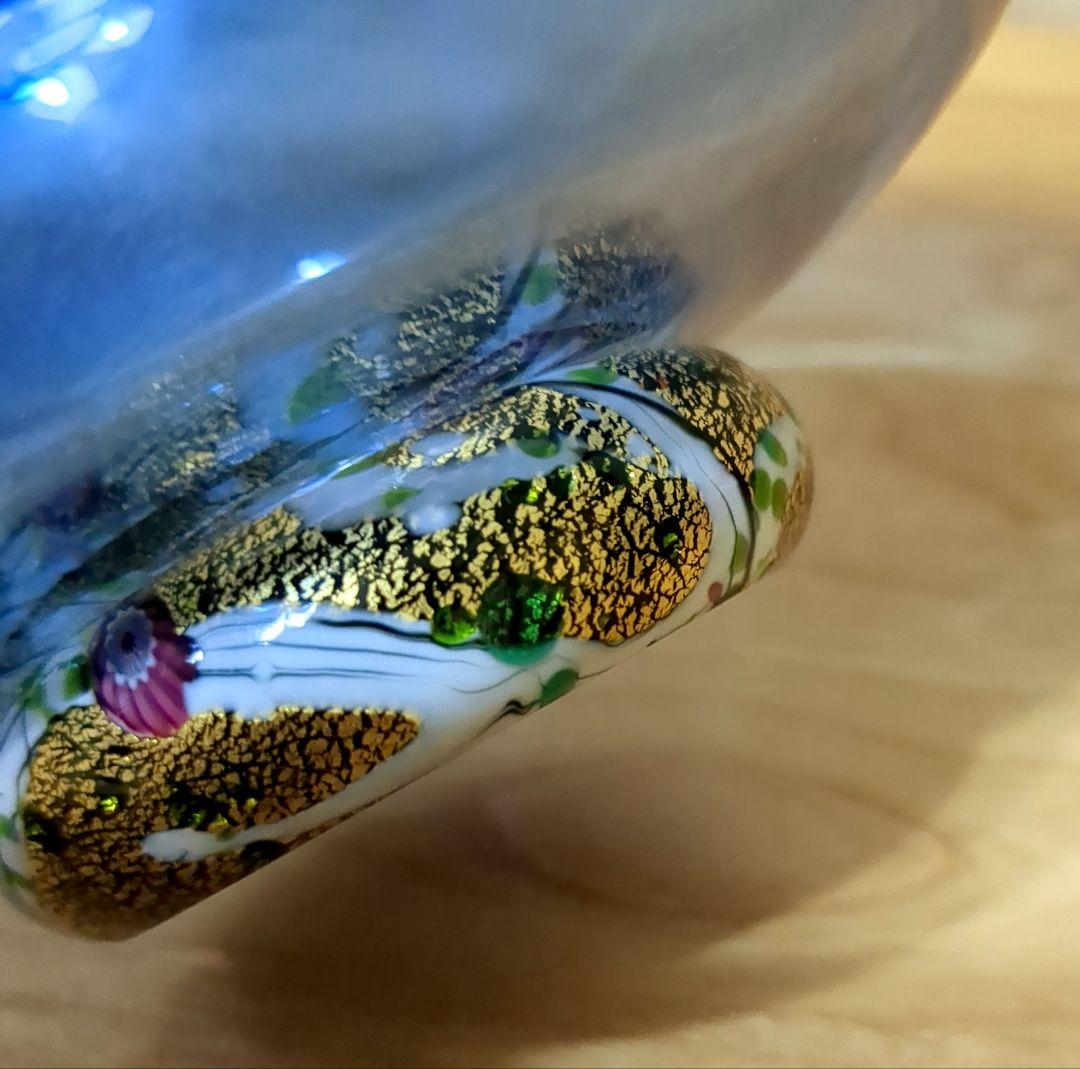 黒木国昭　金·プラチナ象嵌『光琳』ボウル